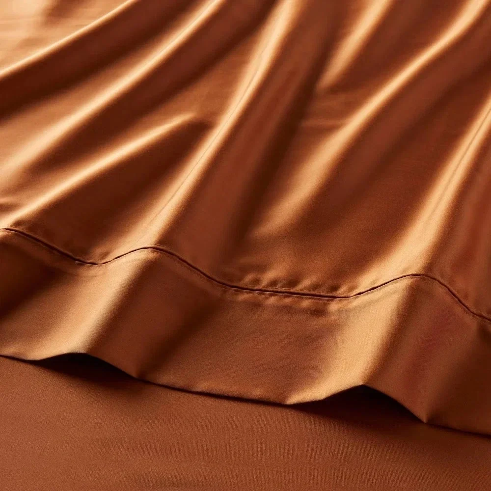 Twin/Twin XL 320 Thread Count Cool TENCEL Lyocell Sheet Set Caramel